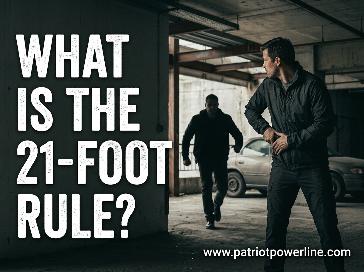 What Is the 21-Foot Rule? The Tueller Drill, Reaction Time, and the Tactical Tips That Actually Work