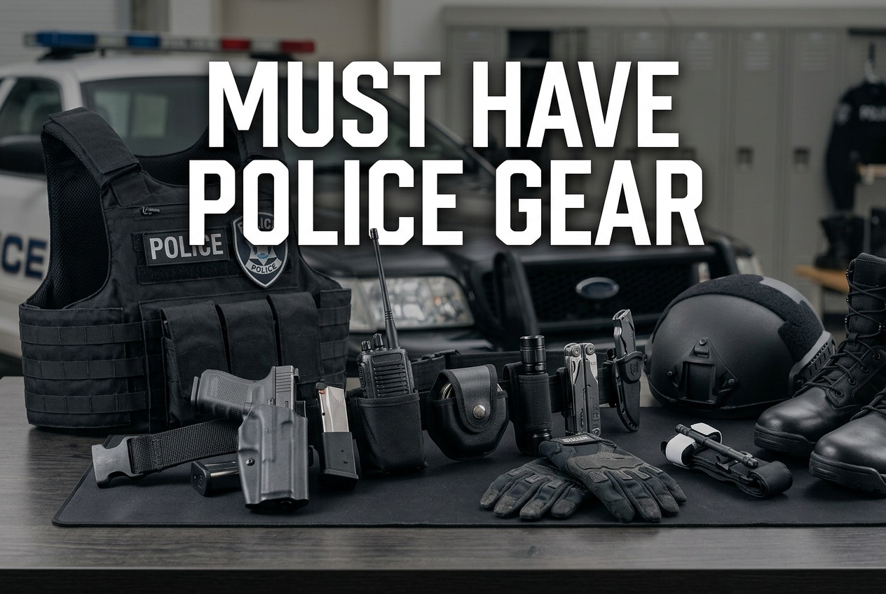 Must Have Police Gear: The Tactical Gear and Law Enforcement Equipment Every Officer Actually Uses